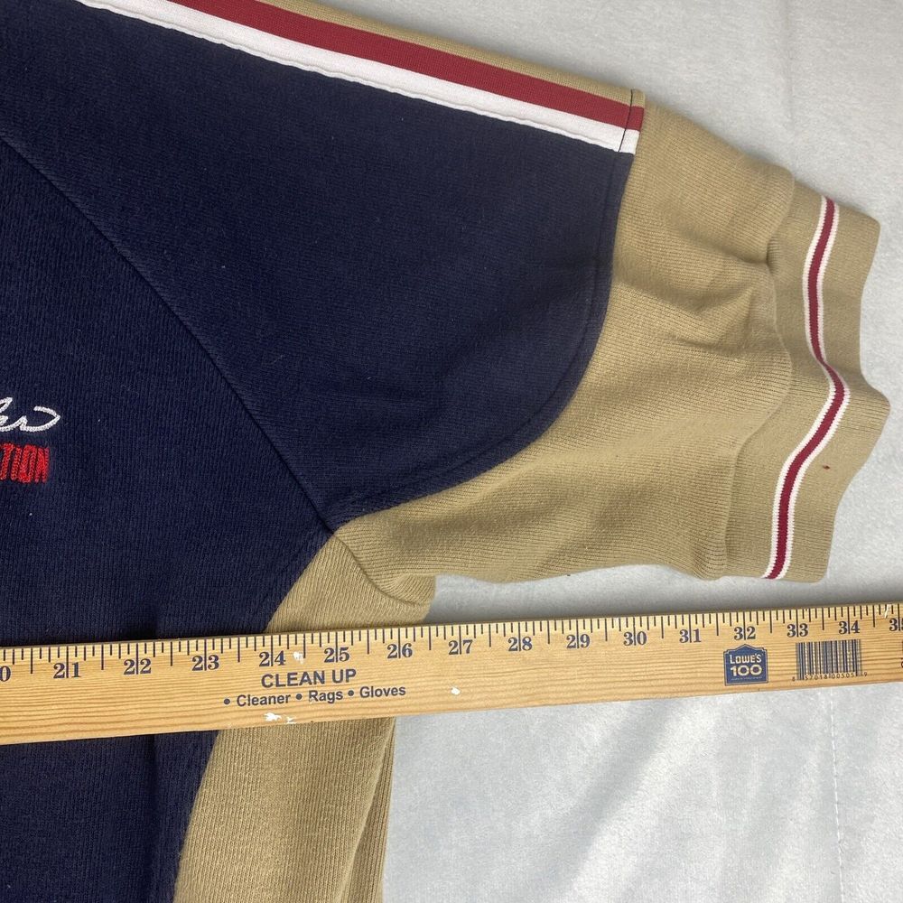 P. Miller Signature Sweatshirt Jacket Y2K XL navy Blue Master P Vintage Hip Hop - Picture 8 of 9